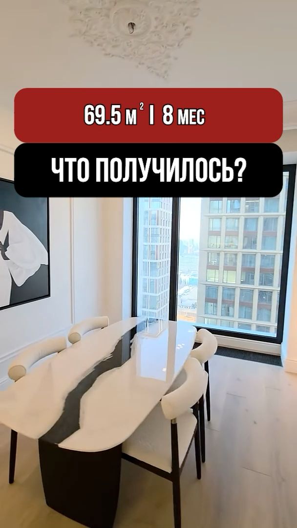 Интерьер для глянца: ремонт 69,5 м² в ЖК «Прайм Парк»