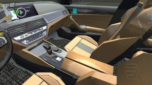 Обзор на BMW M5 F90 2020 года в игре симулятор автомобиля 2