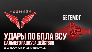 Удары по БпЛА ВСУ дальнего радиуса действия
