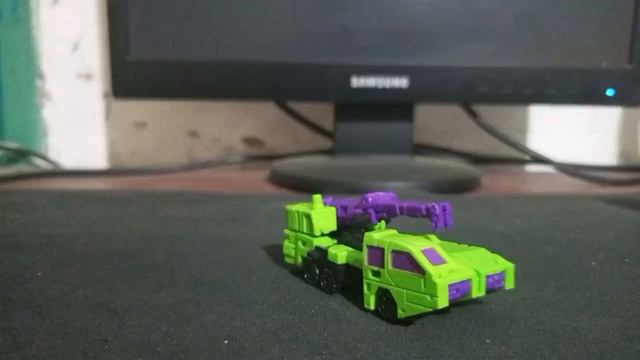 трансформация трансформеров конструктиконов Stop Motion