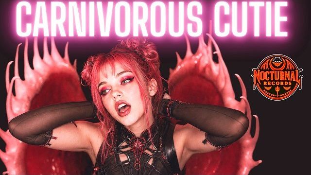 Kitty Noir - Carnivorous Cutie  (Official Music Video)