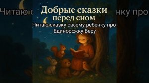 Сказка на ночь для ребенка. Читаю сказку про Единорожку Веру своему ребенку.
