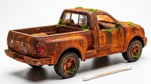🛠️Реставрация заброшенного Ford F‑150 |ASMR | Мультики