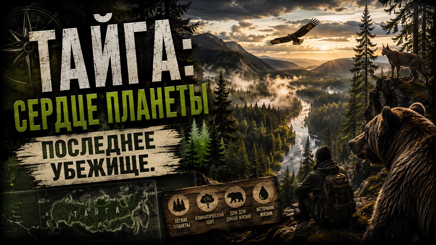Тайга: Сердце планеты. Последнее убежище  | Документальный фильм