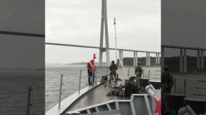 Выход кораблей Тихоокеанского флота в море на ДОУ