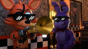 оригинальный fnaf Грей играет в ного