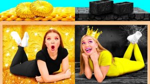 Секретный Домик Под Кроватью | Богатая vs Бедная Смешные Cитуации от GoFun Challenge