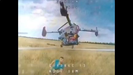 🔴Наш боец не совсем обычным способом сбил вражеский FPV-дрон🔴