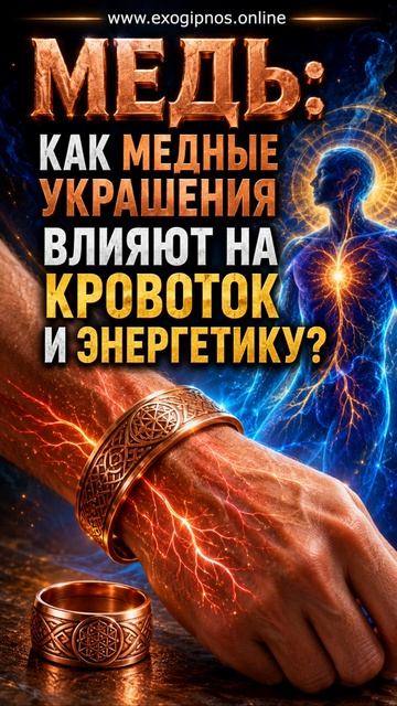 Как правильно носить медь, чтобы не навредить крови_  #эзотерика