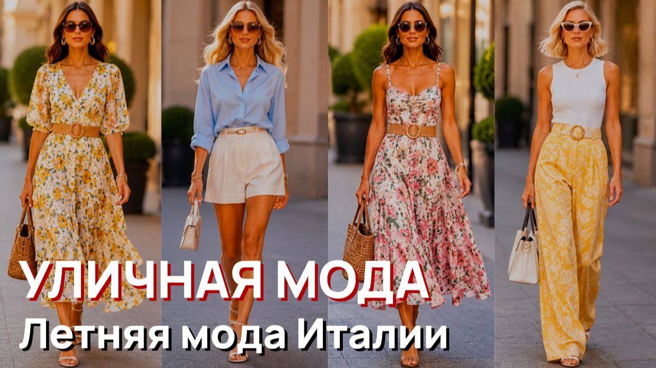 Уличная мода - Роскошная летняя мода Италии, Милан, 2026