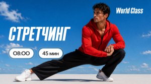 СТРЕТЧИНГ с Эльвирой Сахибгареевой | 4 августа 2026 | Онлайн-тренировки World Class