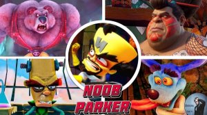 Crash Bandicoot 1 - Игра За Neo Cortex Все Боссы