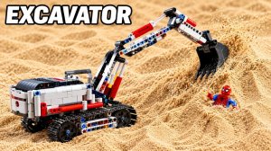 Задача экскаватора Lego: Выживет ли он на пересеченной местности?