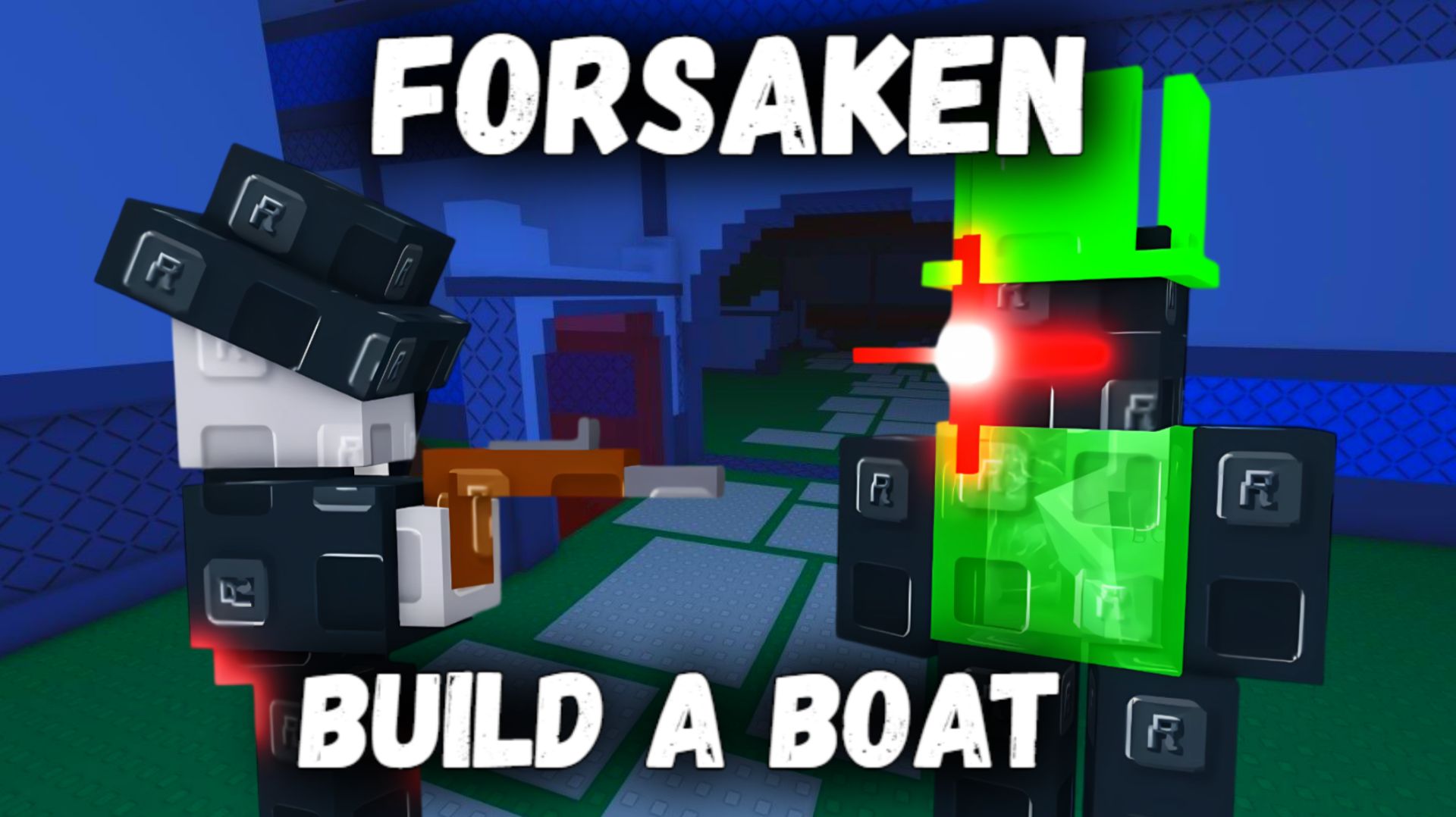 ФОРСАКЕН но в BUILD A BOAT | Покинутый [Forsaken]