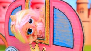 Поделки в королевском стиле! 💕 Картонные и пушистые DIY идеи для кукол