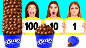 100 Слоев Еды Челлендж | Смешные Моменты от GoFun Challenge