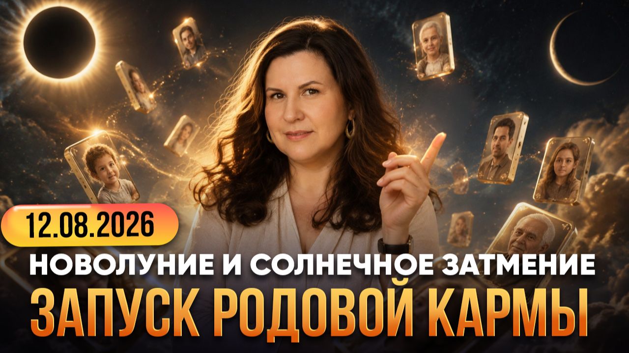 Солнечное затмение 12 августа 2026: Ашлеша сорвёт маски со ВСЕХ знаков зодиака