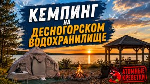 Ловим атомных креветок и проверяем страшные легенды | Десногорское водохранилище