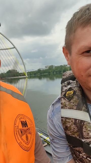 замер скорости на аэролодке Манёвр