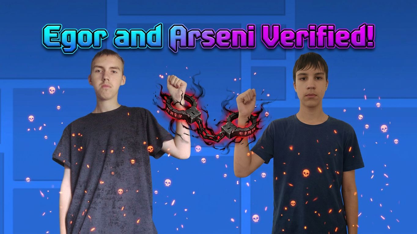 Я и Арсений VS Egor And Arseni! Egor And Arseni Verified!