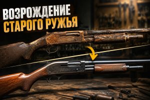 Восстановление старого ржавого магазинного дробовика | RestoraRust