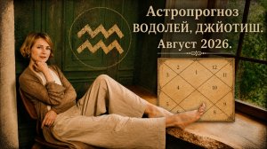 ВОДОЛЕЙ, астропрогноз на август 2026 г.