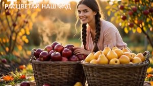 Расцветай наш сад