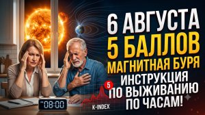 МОЩНЫЙ УДАР 6 АВГУСТА: Что произойдет в 5 баллов? Пошаговая инструкция для вашего организма