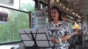 Елена Полонская в Книжном Трамвае 13