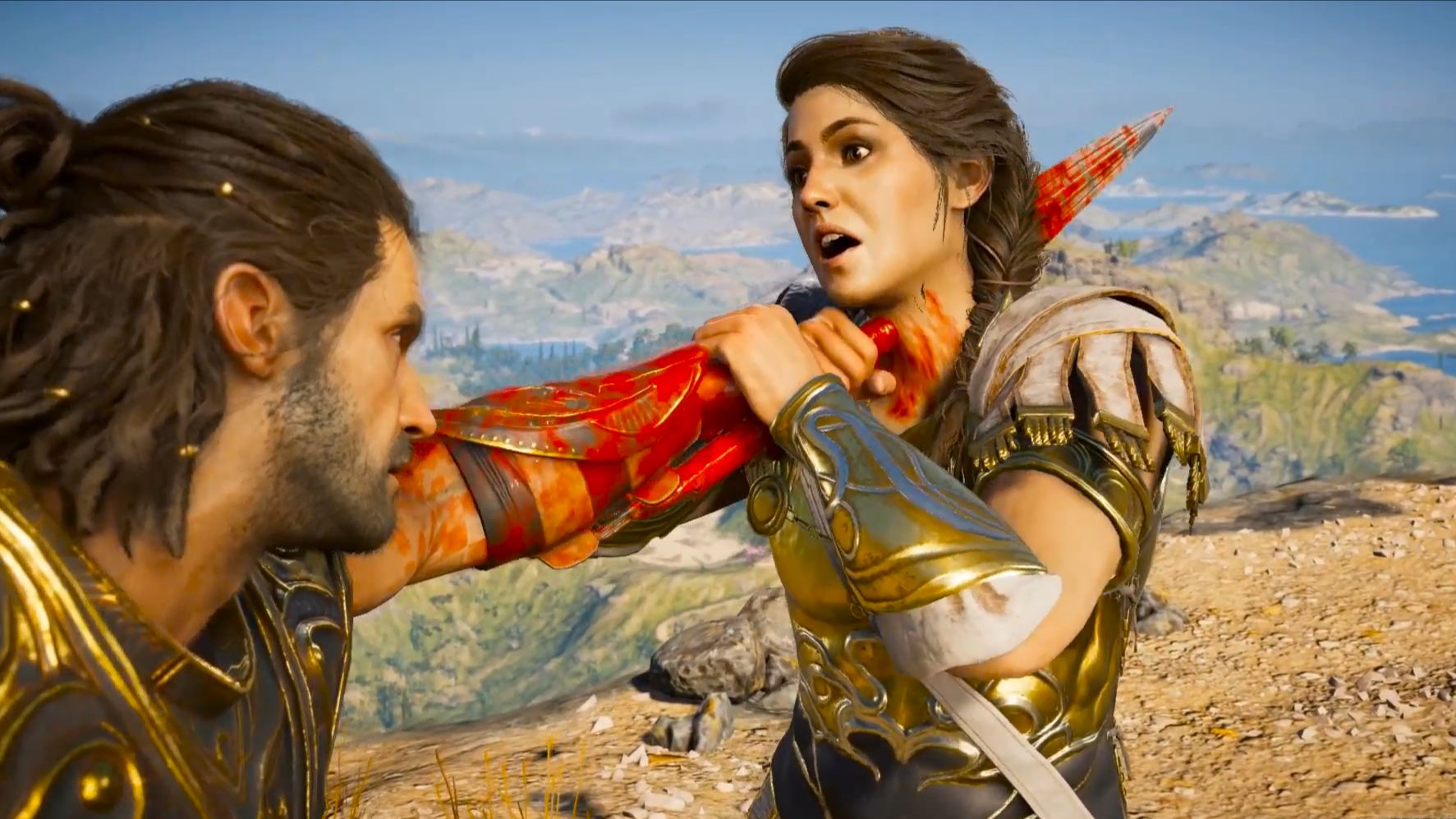 Assassins Creed Odyssey.Расправа над Клеоне.Убийство собственной Сестры.Прощание с Матерью.