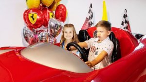 Диана и Рома Выходные в парке Ferrari World в Абу-Даби
