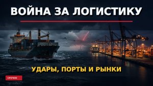 Война за логистику: удары, порты и рынки в новой географии конфликта