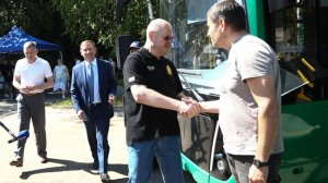 Олег Мельниченко: Заречному передали очередную партию новых автобусов