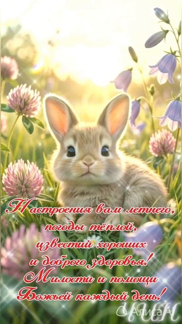 Доброго всем летнего утра!