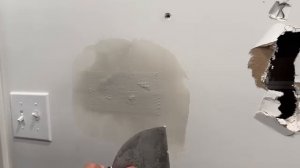 📍🛠How to Repair Drywall Ремонт стены из гипсркартона