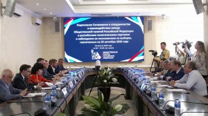 Соглашение о сотрудничестве по наблюдению за выборами подписали ОП и представители партий.