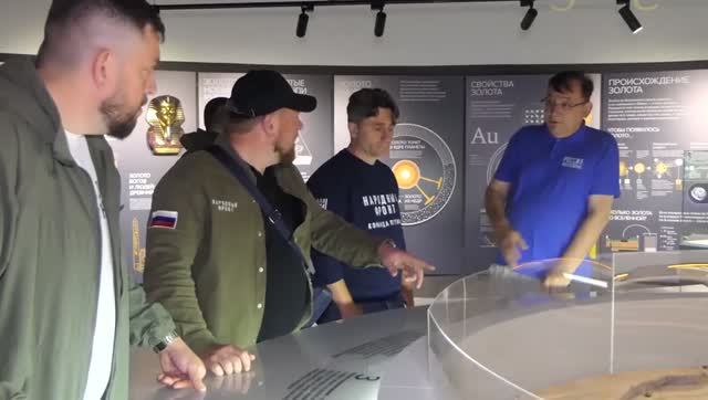 Легенда СВО Деян Берич посетил исторический парк «Россия — Моя история» в Якутске.