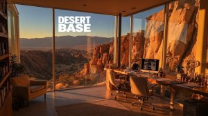 QUIET DESERT BASE  Cinematic Sci-Fi Ambience for Focus & Sleep