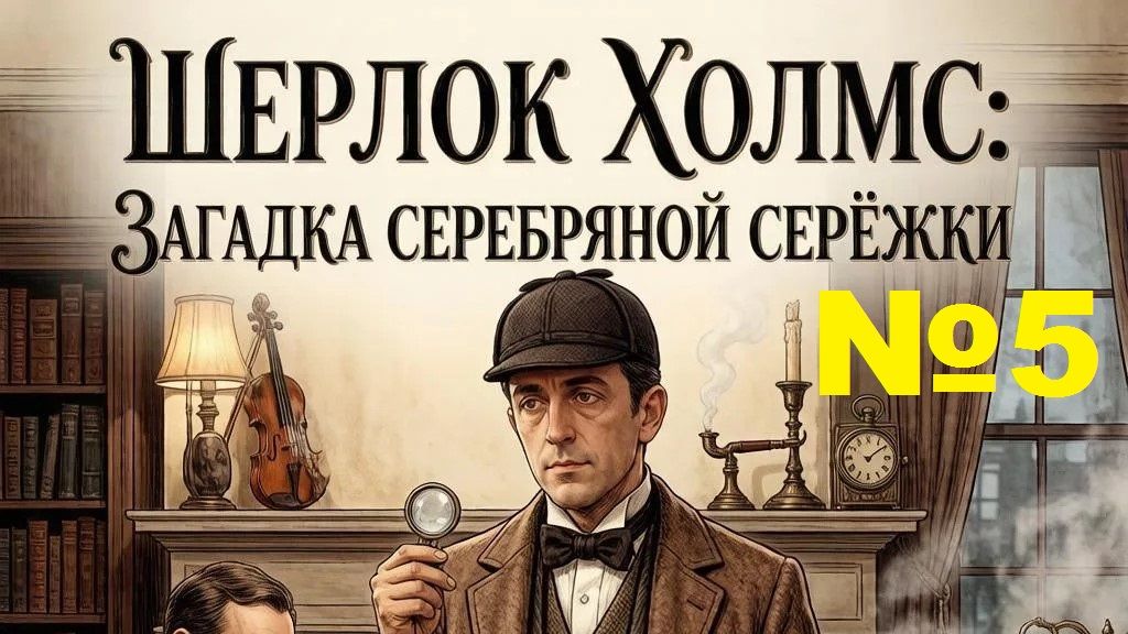 Шерлок Холмс. Загадка серебряной сережки. Часть 5
