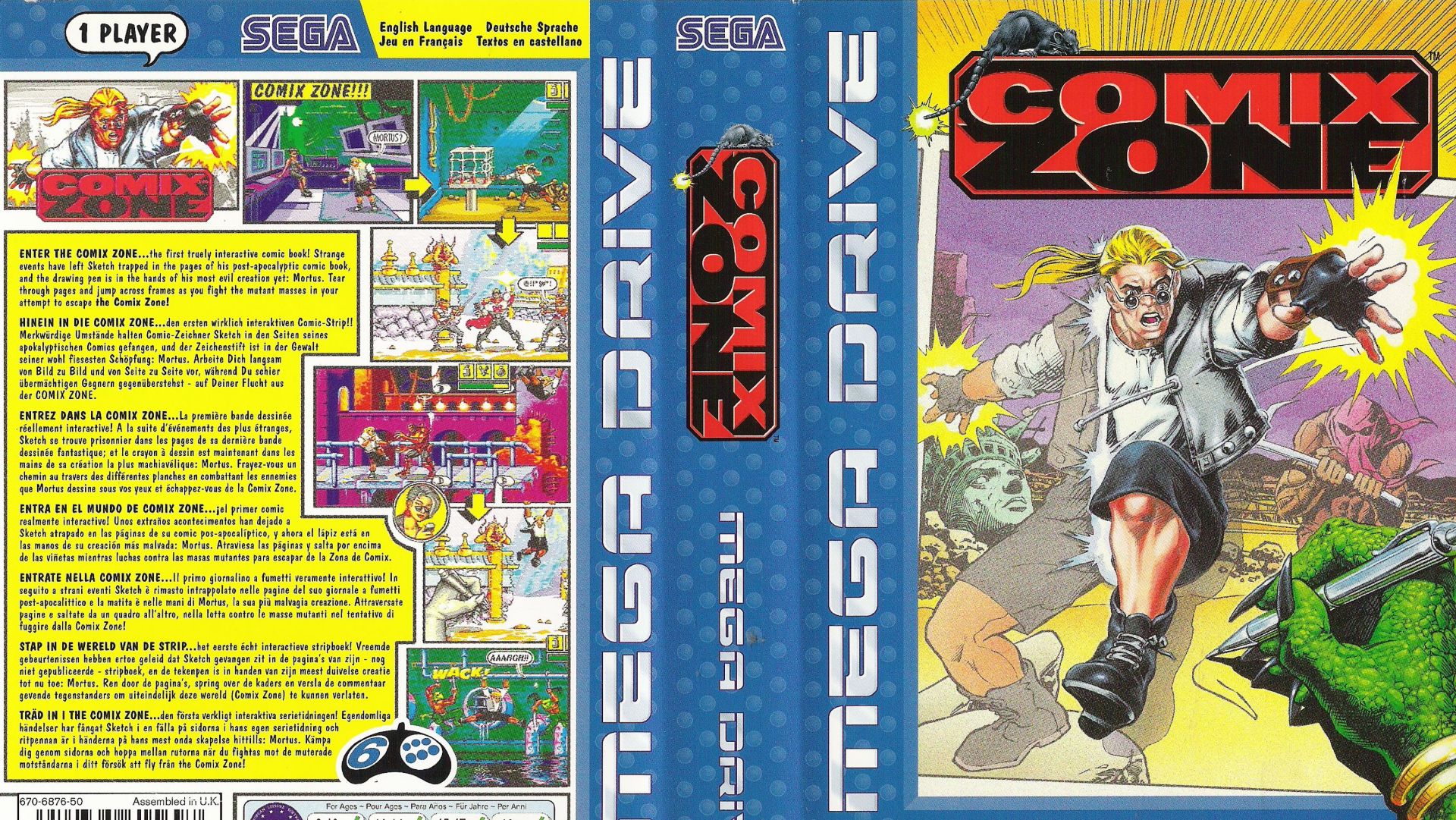 Comix Zone (Genesis)