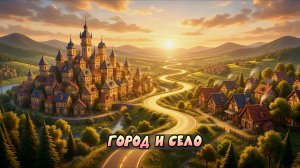 Город и село - два мира, одна страна! 🏙️🌾| Плешаков | Окружающий мир 2 класс | Классные Знания