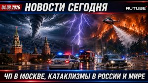 НОВОСТИ_СЕГОДНЯ_04.08.2026 | ЧП_в_Москве, катаклизмы, наводнения, торнадо , события России и мира