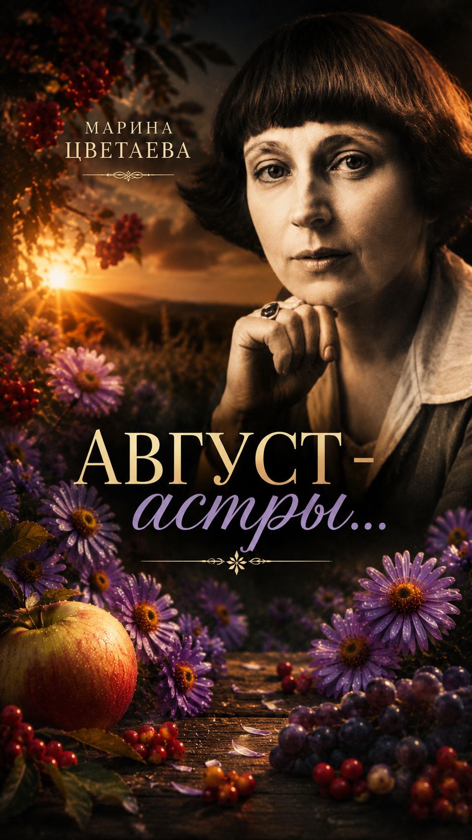 Август – астры... 🌾✨ Марина Цветаева | Ожившие стихи