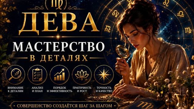 ♍ Дева — Мастерство в деталях
