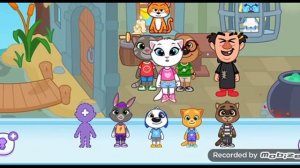 Talking Tom & Friends World обновление со Смурфиками