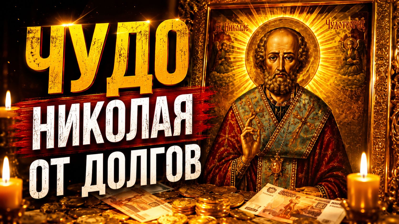 Молитва Николаю Чудотворцу о помощи в делах и избавлении от долгов и кредитов