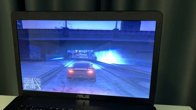 GTA5 - NVIDIA GeForce 920mx 1gb, ОЗУ 8gb, SSD 500gb, Intel N3710 4 до 2.56 ГГц. ASUS X751S 19.04.23г
