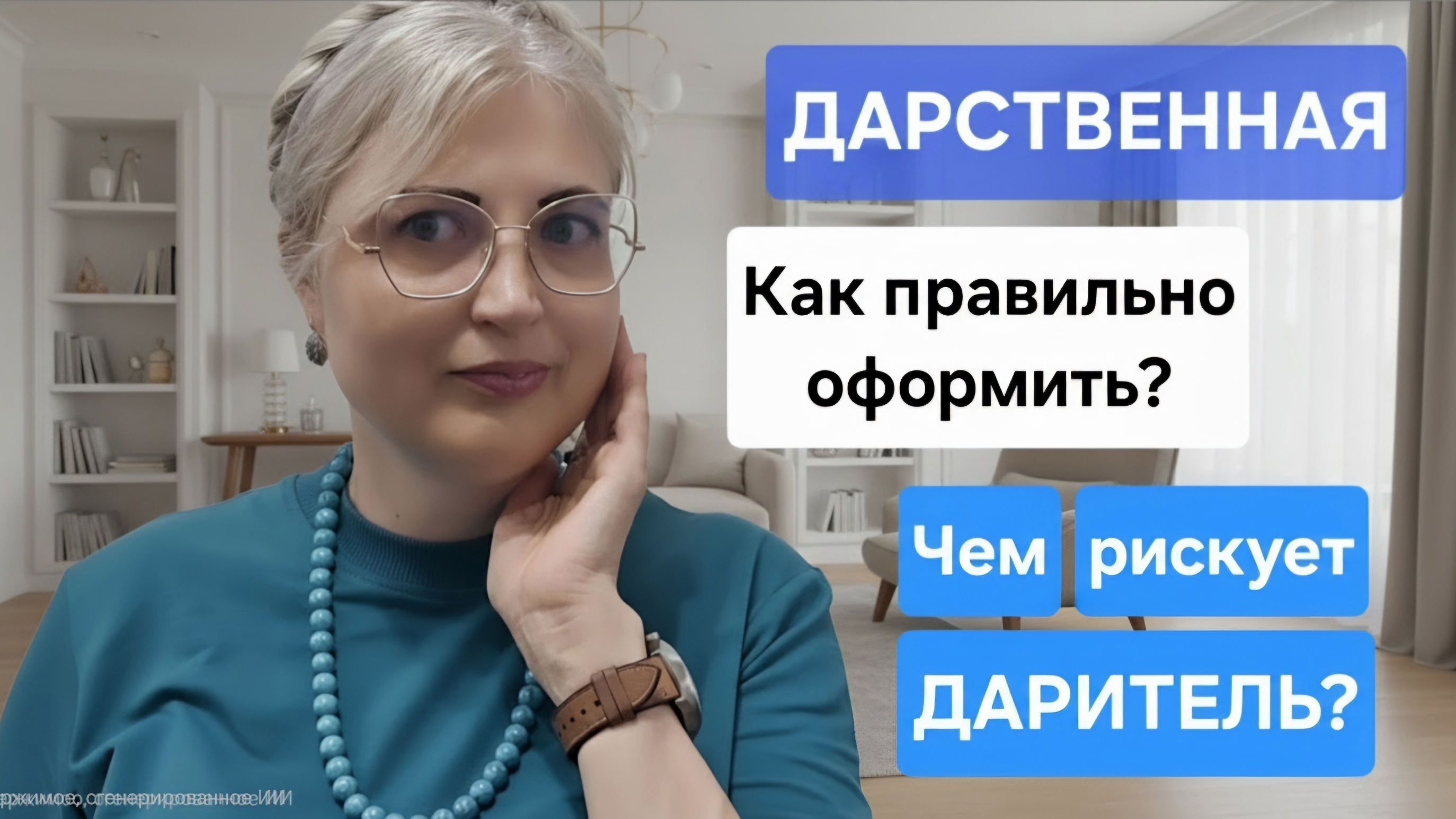 Дарственная - скрытые риски для дарителя, о которых молчат нотариусы. 04-08-2026