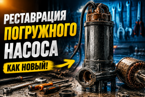 Навыки электрика // Восстановление погружного насоса | Идеальная реставрация