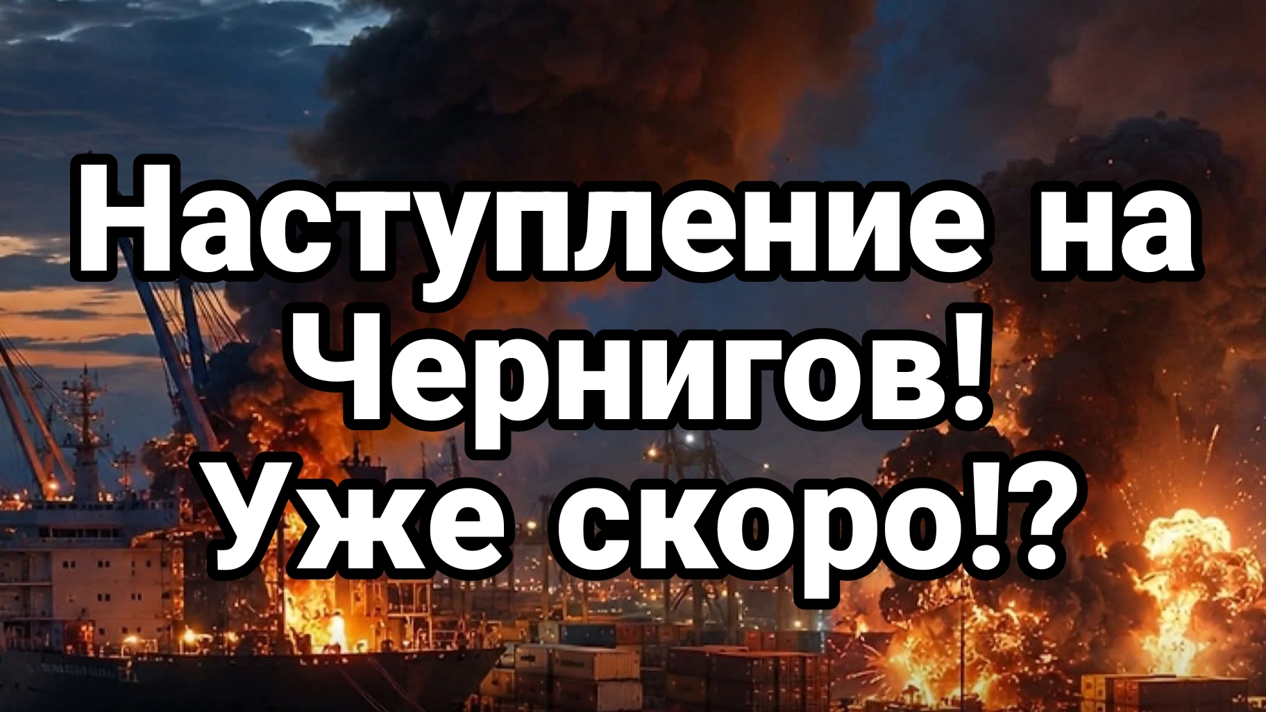 НАСТУПЛЕНИЕ НА ЧЕРНИГОВ! УЖЕ СКОРО?